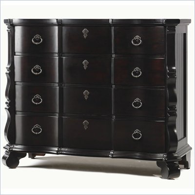 Lexington Long Cove Seabury Triple Dresser with Midnight Brown Wood Finish