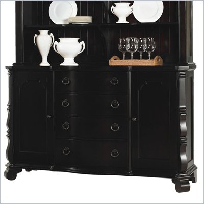 Lexington Long Cove Sag Harbor 6 Drawer 2 Shelf Buffet in Midnight Brown Finish