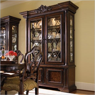 Lexington Palos Verdes Brentwood Curio in Deep Russet Brown