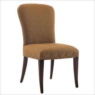 Lexington St.Tropez Chateau Upholstered Chair in Rich Walnut Brown