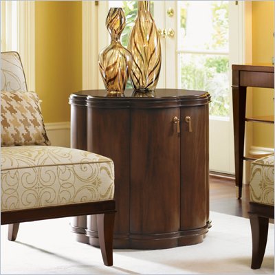 Lexington St.Tropez Chaffrey Table in Rich Walnut Brown