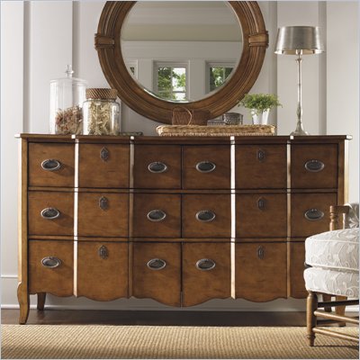 Lexington Twilight Bay Devereaux Dresser in Chestnut