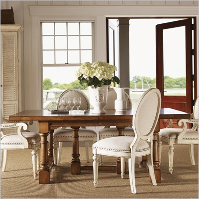 Lexington Twilight Bay Ashton Rectangular Dining Table in Chestnut