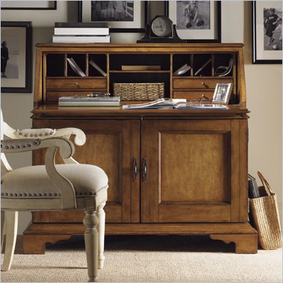 Lexington Twilight Bay Colette Secretary Desk in Chestnut