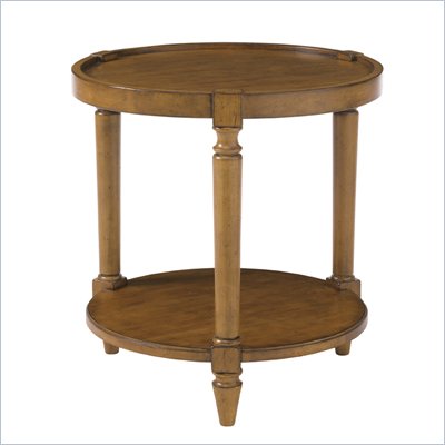 Lexington Twilight Bay Phoebe Lamp Table in Chestnut