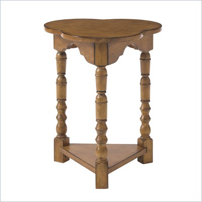 Lexington Twilight Bay Bailey Chairside Table in Chestnut