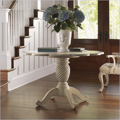 Lexington Twilight Bay Barrett Dining Table in Antique Linen