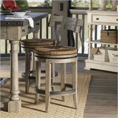 Lexington Twilight Bay Dalton Counter Stool in Driftwood