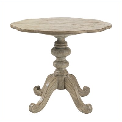 Lexington Twilight Bay Keaton Pedestal End Table in Driftwood