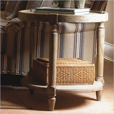 Lexington Twilight Bay Phoebe Lamp Table in Driftwood