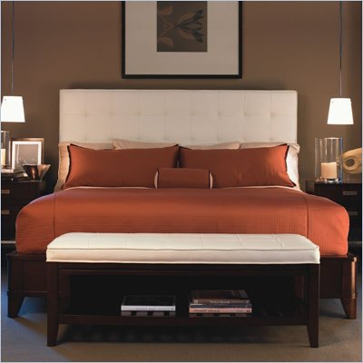 Lexington Zacara Peninsula Upholstered Panel Bed