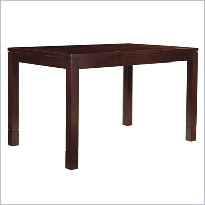 Lexington Zacara Movida Extension Dining or Bistro Table in Warm Brown Sable Finish