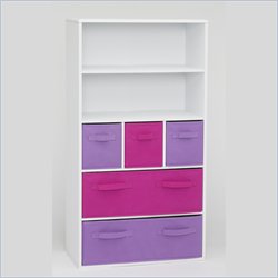 4D Concepts Girl's Storage Bookcase