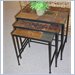 4D Concepts 3 piece nesting tables w/ slate tops