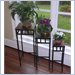4D Concepts 3 piece Slate Square Plant Stands