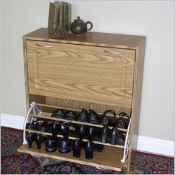 4D Concepts Deluxe Double Shoe Cabinet