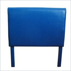 4D Concepts Blue PVC Fabric Headboard