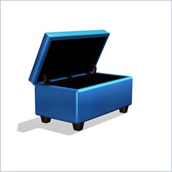 4D Concepts Blue Storage Bench