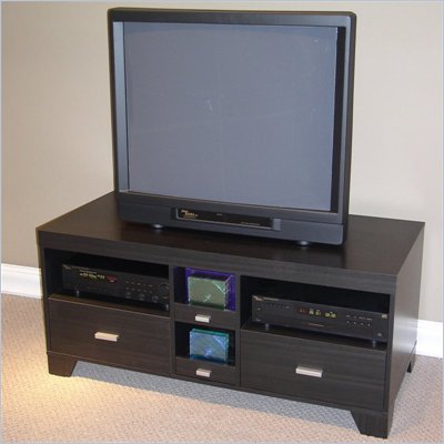4D Concepts 52 Inch Black TV Stand