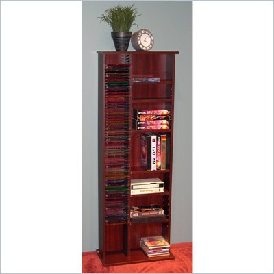 4D Concepts CD and DVD Multimedia Storage Unit with Adjustable Shelves