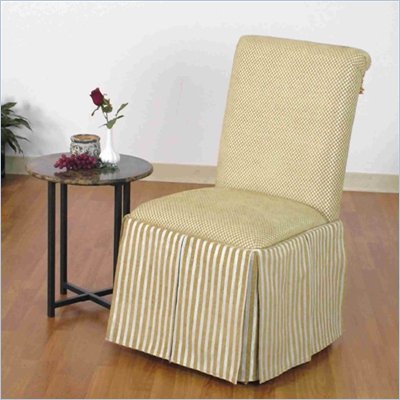 4D Concepts Skirted Parsons Chair
