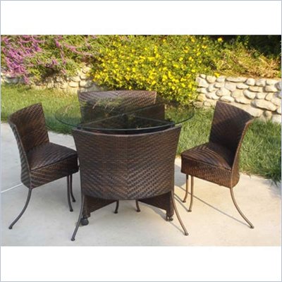 4D Concepts Nesting Table and Chair Bistro Set