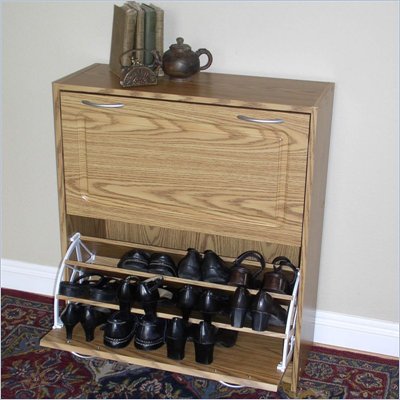 4D Concepts Deluxe Double Shoe Cabinet