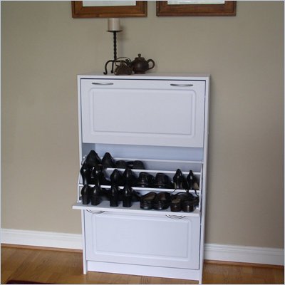 4D Concepts Deluxe Triple Shoe Cabinet