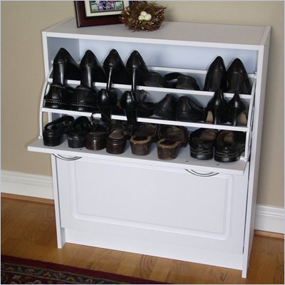 4D Concepts Deluxe Double Shoe Cabinet