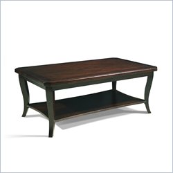 Somerton Crossroads Cocktail Table in Deep Burnished Brown