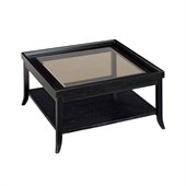Somerton Boulevard Black Glass Cocktail Table