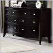 ADD TO YOUR SET: Somerton Signature Transitional 7 Drawer Dresser in Mocha