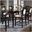 ADD TO YOUR SET: Somerton Signature Rectangular Counter Height Dining Table in Mocha Finish