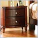 Somerton Rhythm 2 Drawer Night Stand in Burnished Rum Finish