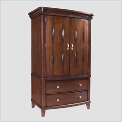 Somerton Rhythm TV Armoire in Burnished Rum Finish