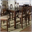 ADD TO YOUR SET: Somerton Rhythm Counter Height Gathering Bar Table in Burnished Rum Finish