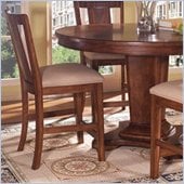 Somerton Runway Contemporary Bar Stool in Warm Brown