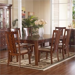 Somerton Runway Contemporary 7 Piece Dining Set