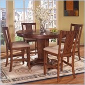 Somerton Runway Contemporary Gathering Table 5 Piece Pub Set