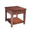 ADD TO YOUR SET: Somerton Runway Contemporary End Table in Warm Brown