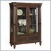Somerton Excursions Coastal Curio Cabinet in Honey Brown