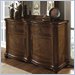 Somerton Melbourne Traditional Side Server Buffet in Warm Brown