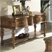 Somerton Melbourne Traditional Sofa Table in Warm Brown