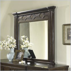 Somerton Villa Madrid Mirror in Dusk Brown Finish