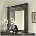 Somerton Villa Madrid Mirror in Dusk Brown Finish