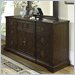 Somerton Villa Madrid 7 Drawer Triple Dresser in Dusk Brown