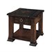 Somerton Villa Madrid 1 Drawer End Table in Dusk Brown Finish