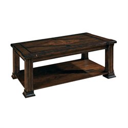 Somerton Villa Madrid Cocktail Table in Dusk Brown Finish