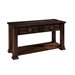 Somerton Villa Madrid 2 Drawer Sofa Table in Dusk Brown Finish
