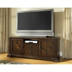 Somerton Villa Madrid Entertainment Wall Unit in Dusk Brown